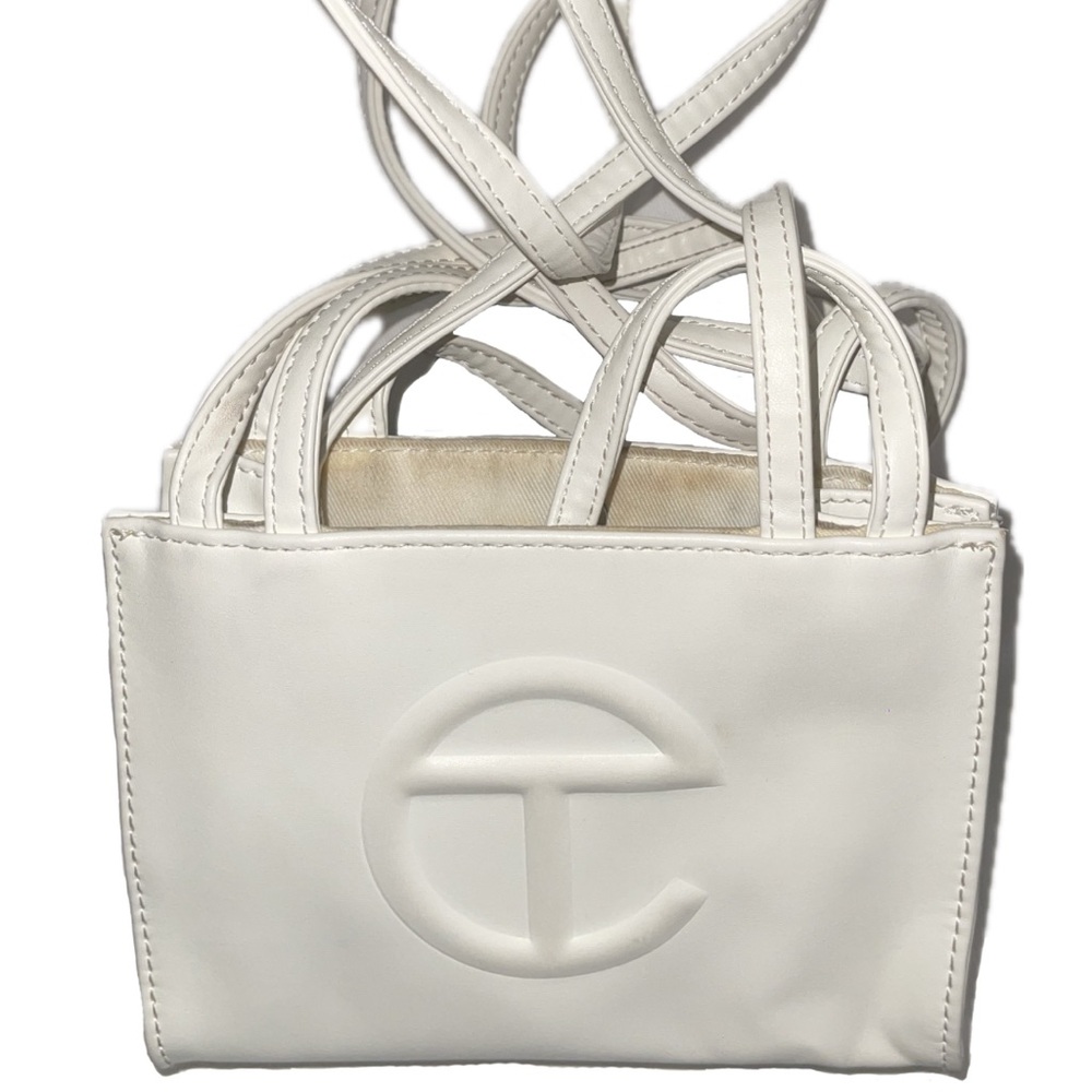 White Small Telfar Bag